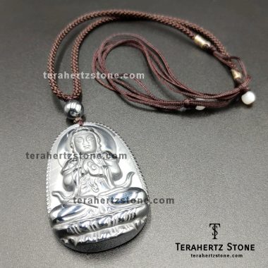 Terahertz Stone Tathagata Buddha Pendant - Year of the Goat and Monkey